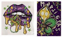 The image for $35 NEW Your Choice -choose your own colors “Fat Tuesday” 7-8:30pm