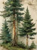The image for $40 NEW Forest Lanscape -choose your own colors 4:30-6pm