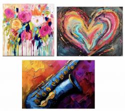 The image for $35 NEW Your Choice choose your own colors 7:00-8:30pm