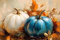 The image for $40 NEW Fall pumpkins -choose your own colors 7-8:30pm