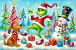 The image for $35 NEW Grinch -choose your own colors 7:00-8:30pm