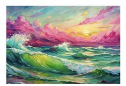 The image for $40 NEW Ocean Landscape -choose your own colors 7-9pm