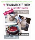 The image for $65 NEW 1x Pottery Classes Wheel Throwing and Hand building decor bowl-7:00-8:30pm