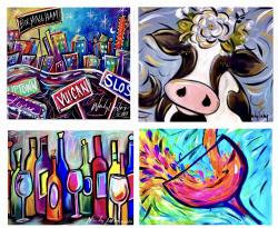 The image for $35 NEW Your Choice -choose your own colors 7-8:30pm