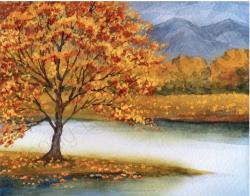 The image for $40 NEW Landscape -choose your own colors 7-8:30pm
