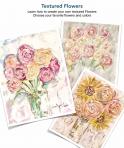The image for $45 TEXTURED FLowers-Learn how to use texture-Choose your own flowers and colors 6:30-8:00pm