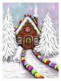 The image for $35 NEW Gingerbread House 6-8pm Come create this one or design your own! (Glitter Optional)