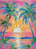 The image for $35 NEW Beach -choose your own colors 7:00pm -8:30pm