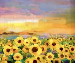 The image for $35 Sunflower Field -choose your own colors 7-9pm
