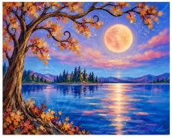 The image for $40 NEW Landscape -choose your own colors 7-8:30pm