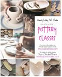 The image for $60 NEW Pottery Classes. -Hand build a Platter 2:30-3:30pm